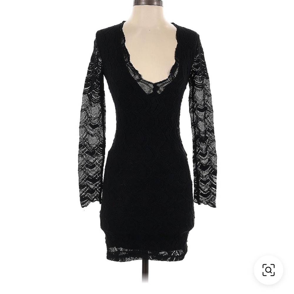 Nightcap Black‎ Lace dress
